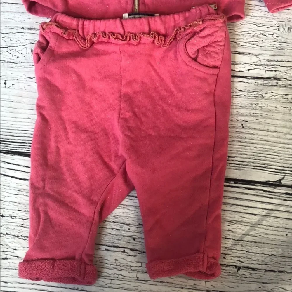 Mayoral sparkle two-piece sweatsuit 9 mo / 62 cm